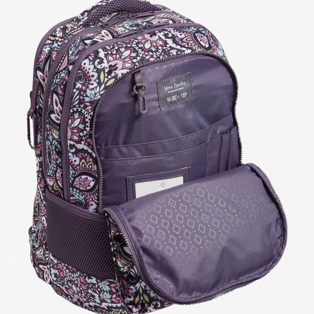 Vera Bradley ReActive XL Backpack Bonbon M… - Picture 3 of 5